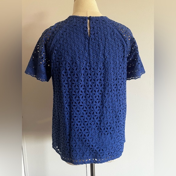 JCrew Colbalt Top 8 - Picture 3 of 4